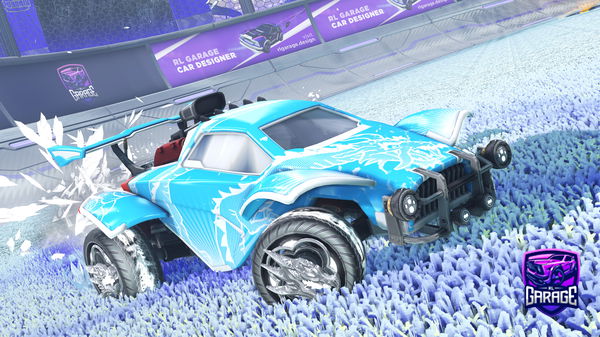 A Rocket League car design from C3RyX