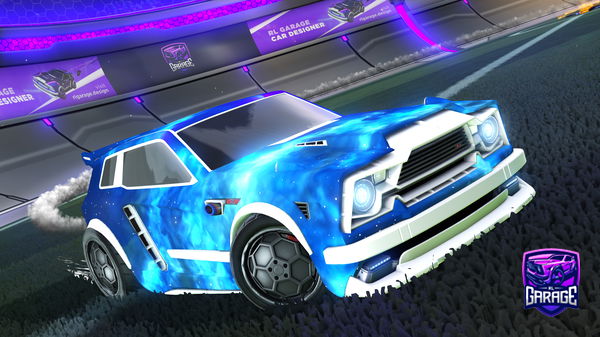A Rocket League car design from FlashYuxn