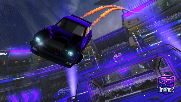 A Rocket League car design from mohk88