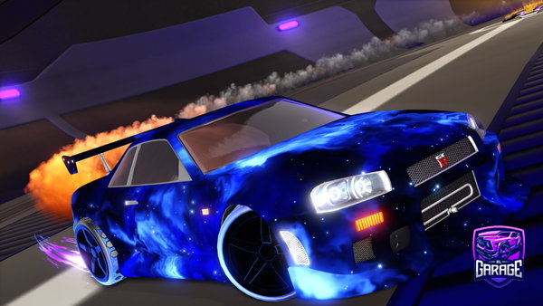 A Rocket League car design from drytw567