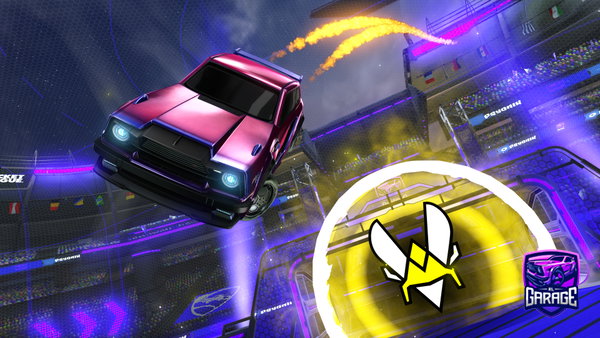 A Rocket League car design from encavmaphobia