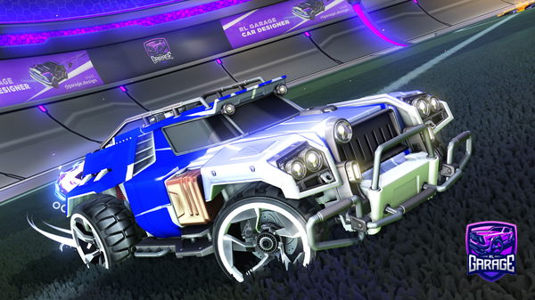 A Rocket League car design from MiniNey_