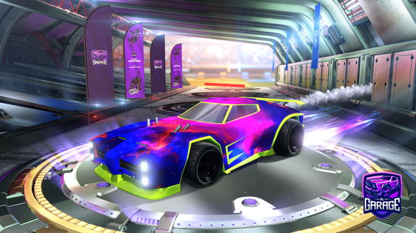 A Rocket League car design from WWWQ999