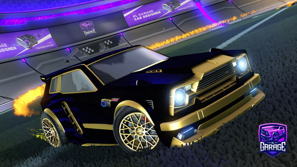 A Rocket League car design from ErikVetter