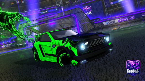 A Rocket League car design from Fade-Reece