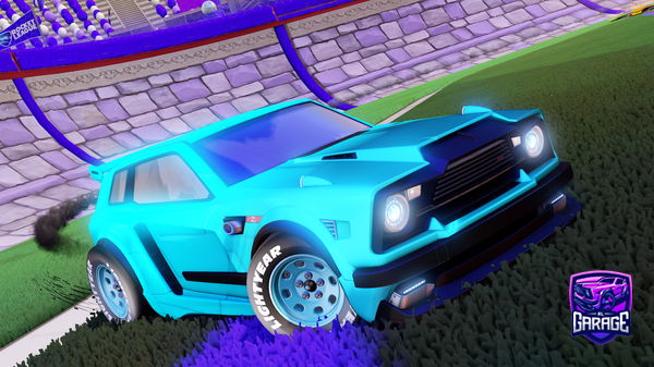 A Rocket League car design from Al-Nashmi