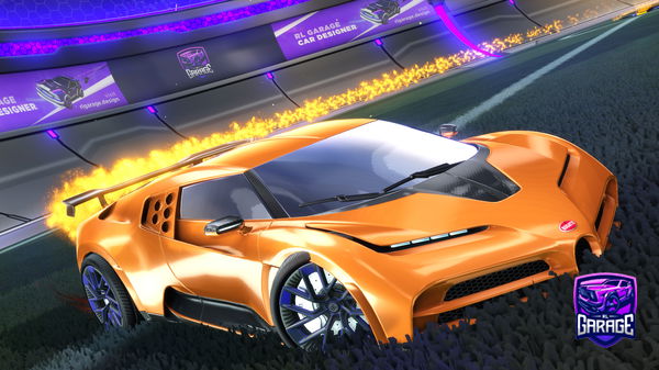 A Rocket League car design from BananBobo