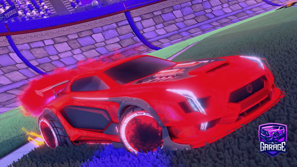 A Rocket League car design from mushroomboi