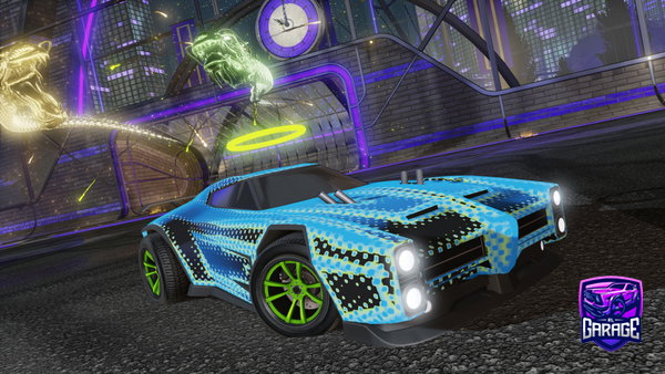 A Rocket League car design from Undvrtalee