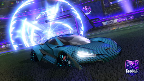 A Rocket League car design from Eliminador2021