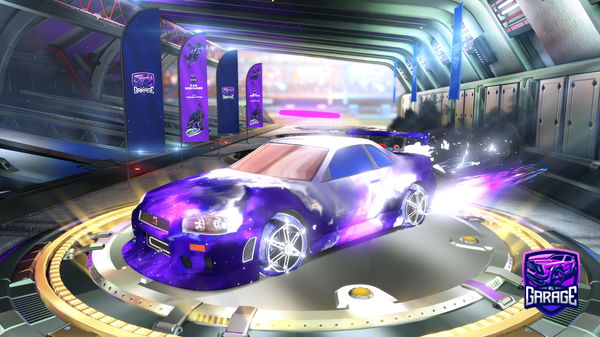 A Rocket League car design from nexzzy