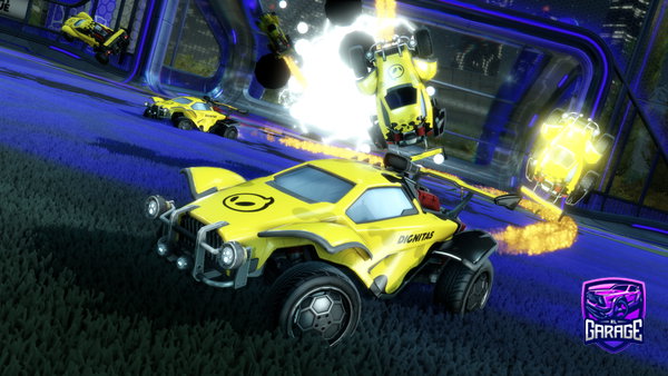 A Rocket League car design from mygman60