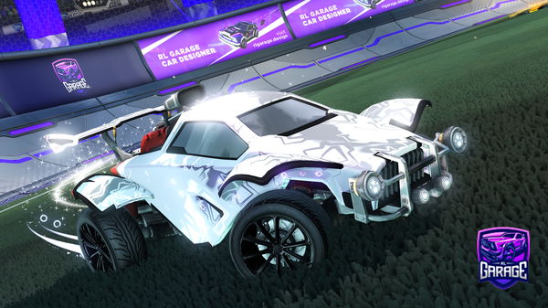 A Rocket League car design from TeslaBeats