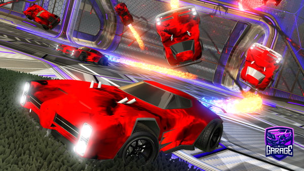 A Rocket League car design from invertal_Shadow