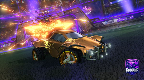 A Rocket League car design from vicegold