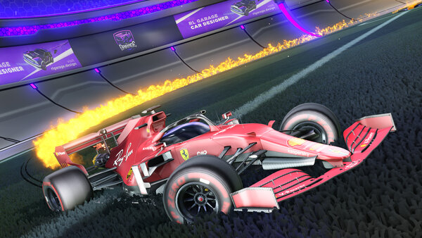 A Rocket League car design from Zep973