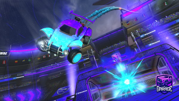 A Rocket League car design from mikibhooola