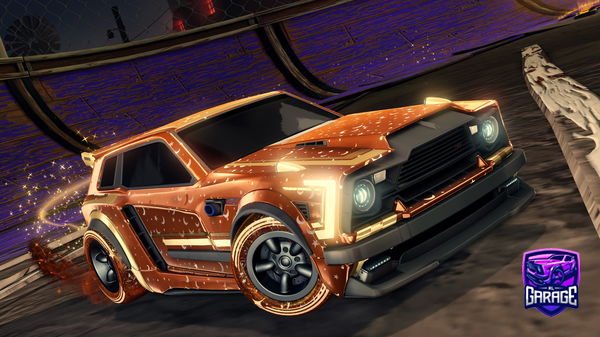 A Rocket League car design from TylerProo