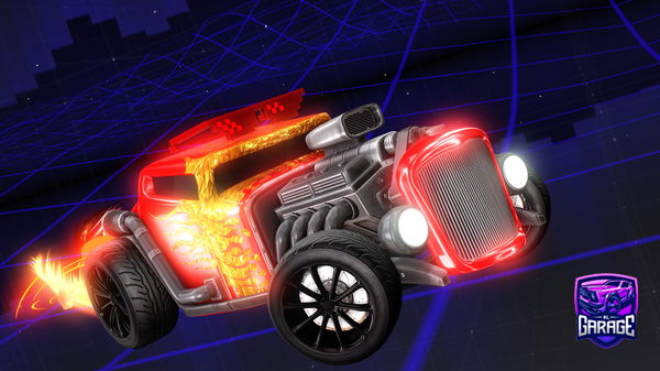 A Rocket League car design from N0D4T