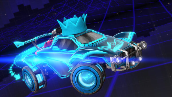 A Rocket League car design from PUSHKAL2007