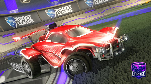 A Rocket League car design from XxShadowGamingxX