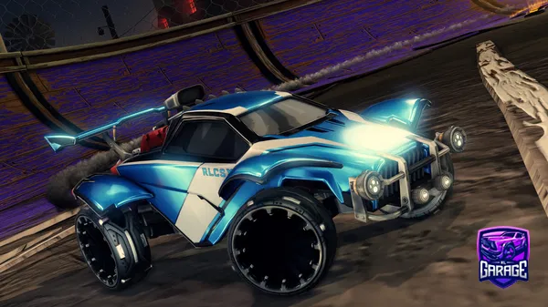 A Rocket League car design from SirPizzaMan69