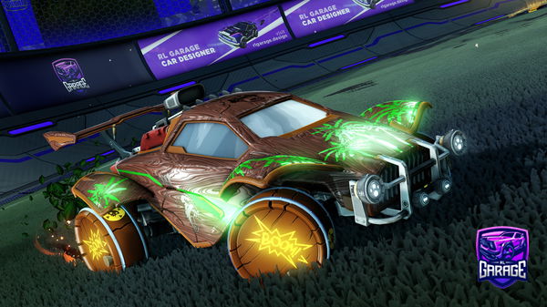 A Rocket League car design from HalloweenQueen