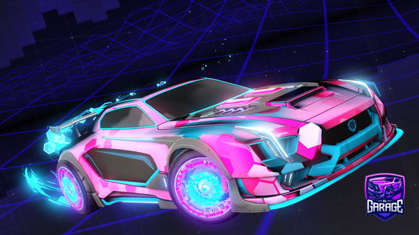 A Rocket League car design from shota_4k