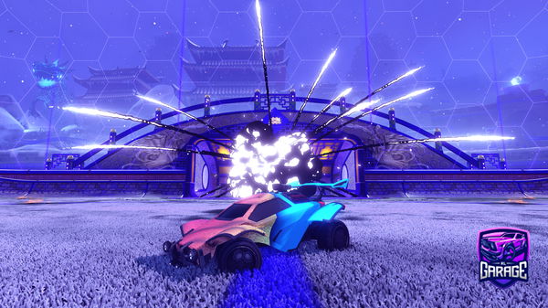 A Rocket League car design from Gummibear