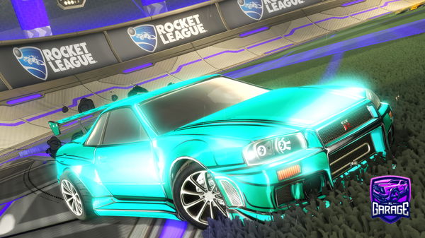 A Rocket League car design from Markyboii