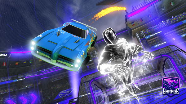 A Rocket League car design from StartixLego