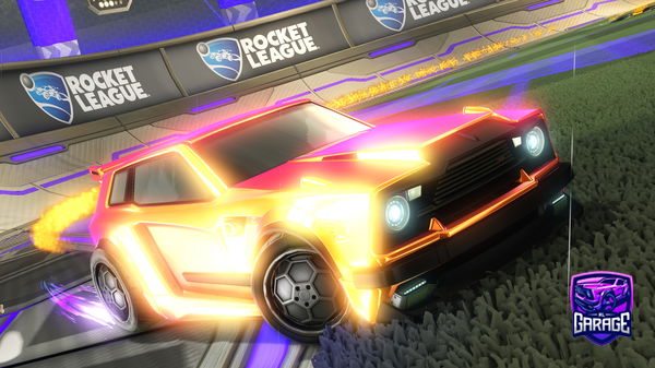 A Rocket League car design from Plutxner