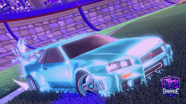 A Rocket League car design from IssuhBear