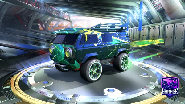 A Rocket League car design from irosario78