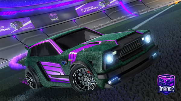 A Rocket League car design from Wazaz_