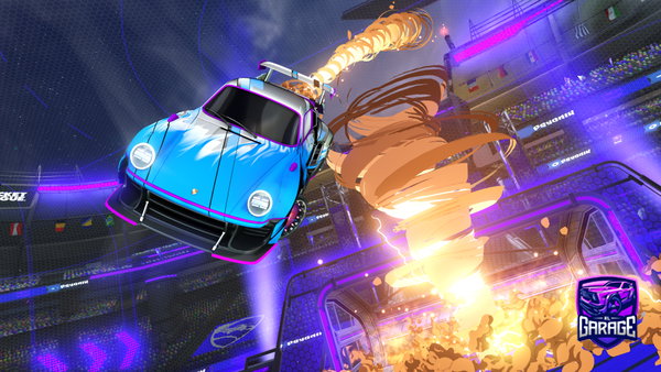 A Rocket League car design from 2wastedd