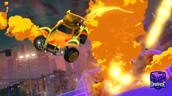 A Rocket League car design from Donpacho