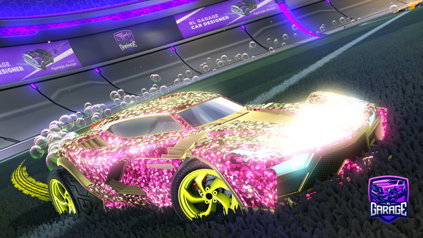 A Rocket League car design from Weaksouse