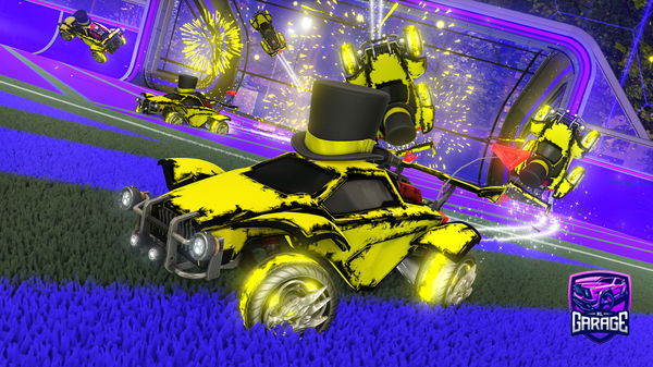 A Rocket League car design from Fazejack093789