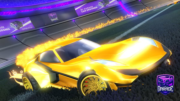 A Rocket League car design from konohamaru14g5