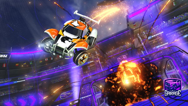 A Rocket League car design from Manzay14