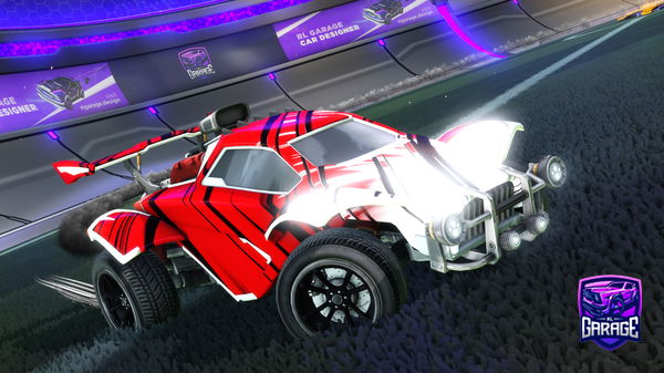 A Rocket League car design from Psn_manchu1234
