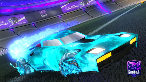 A Rocket League car design from paulluxxxx