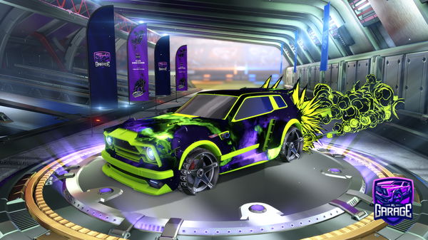 A Rocket League car design from Tonksy1995