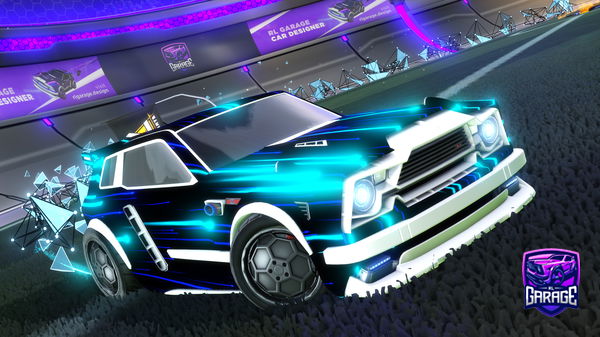 A Rocket League car design from RLgeek2010