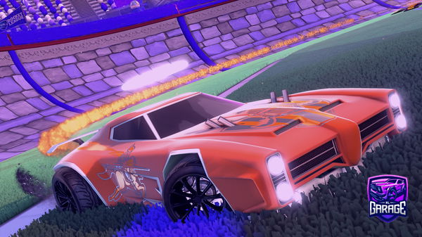 A Rocket League car design from FLOBBYTHESALTY