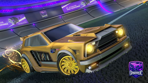 A Rocket League car design from MrTeaRl