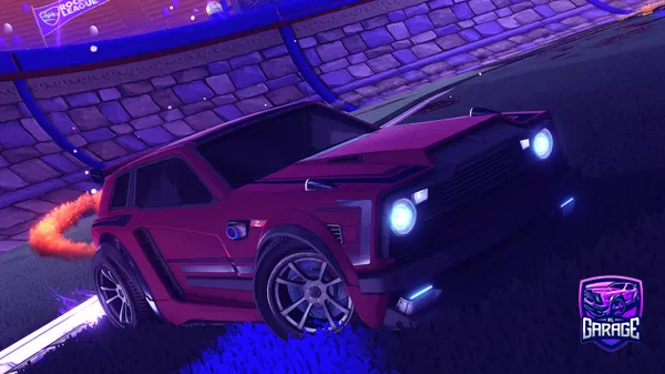 A Rocket League car design from LXGHTE