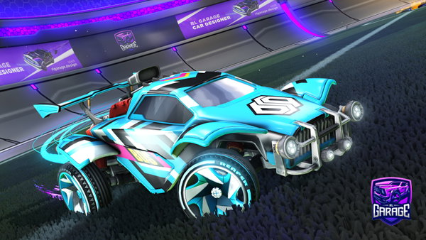 A Rocket League car design from cjbowl300