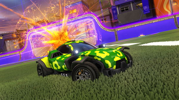 A Rocket League car design from Froggy2013_